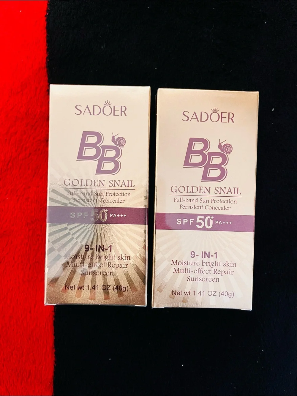 BB Golden Snail SPF 50+ 9-in-1 Moisture Bright Skin Concealer - Beige
